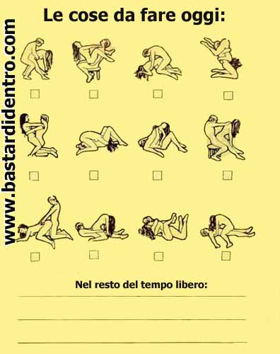 Lista cose da fare